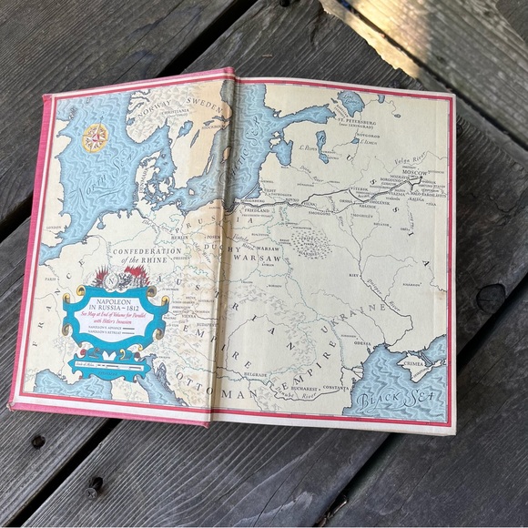 War And Peace The Inner Sanctum 1942 Vintage Hardcover Edition By Leo Tolstoy - Picture 10 of 16